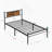 Metal Bed Frame With Headboard