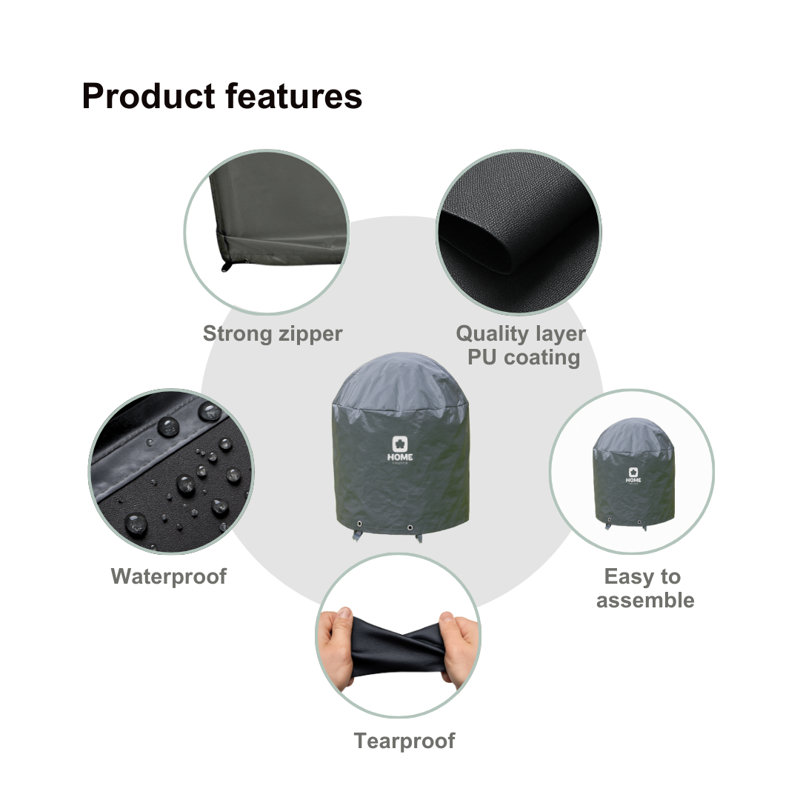 BigFurnitureWarehouse Duracover 75cm W x 75cm D Grill Cover