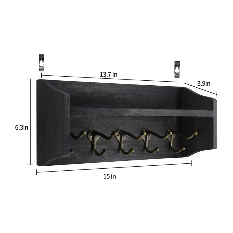 Ofelia 5 - Hook Coat Rack