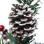 Snow Tipped Pine 108'' in. Faux Pine Garland