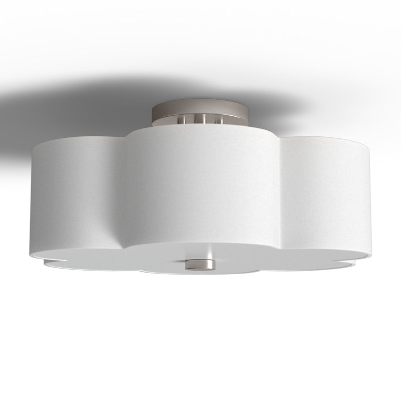 Vino Semi Flush Mount, 8.5" H x 15" W x 15" D