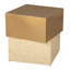 Table d'appoint Cinza or et beige