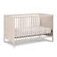 Lit de bébé Pixie Finn 3-en-1 en blanc délavé / blanc-40116538