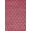 Atlas Wool Geometric Area Rug in Red/Black-1909736977