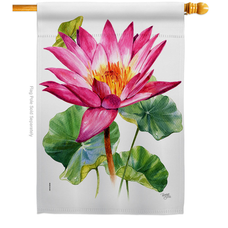 Drapeau de maison à 2 côtés en polyester 40 po x 28 po