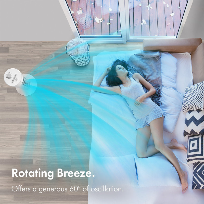 80cm Oscillating Tower Fan