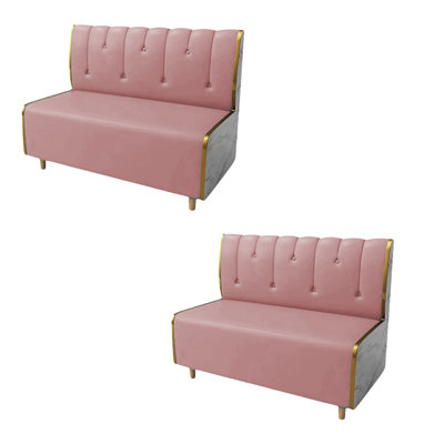 Faux Leather Upholstered Bench