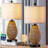 Adone 22.5" Rattan Table Lamp Set with USB Ports & Touch Control-661218906