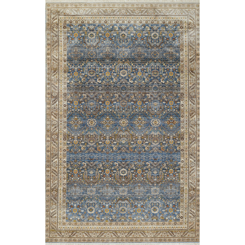 McKellen Blue/Neutral Rug & Reviews | Birch Lane