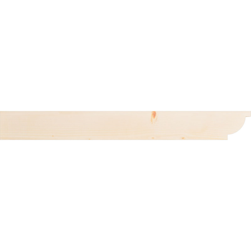 Queue Alpine, Sapin de Douglas, H 6 po x l 48 po x P 3,5 po