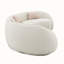 Canapé modulaire Sahara Beige Boucle avec 3 coussins