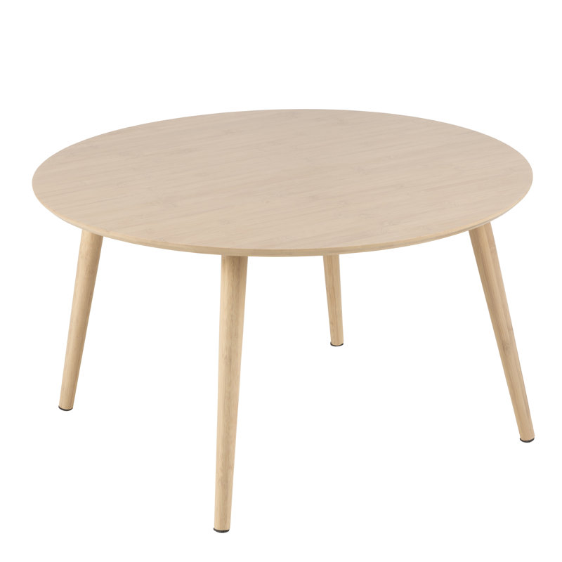 Mcghee Coffee Table, Natural brown, 45cm H x 80cm W x 80cm D