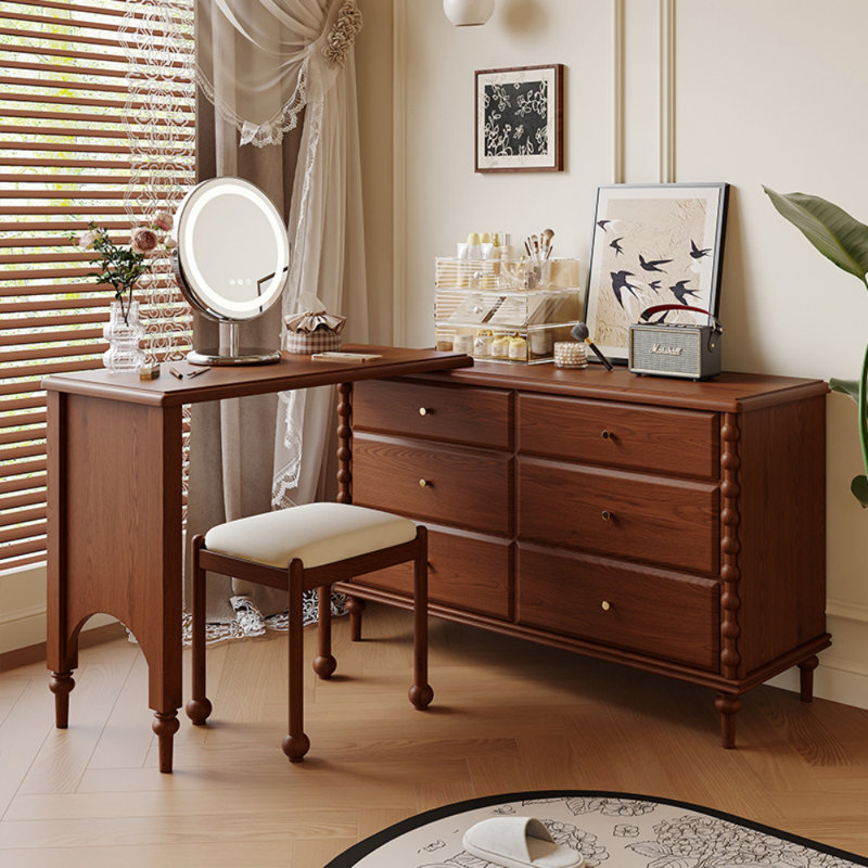 Commode de chambre à coucher rétro