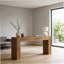 Console avec plateau spacieux, pour un décor campagnard ou moderne et un emplacement polyvalent-2029525366