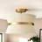 2 - Light Semi Flush Mount
