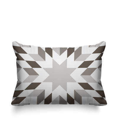 Outdoor Reversible Throw Pillow