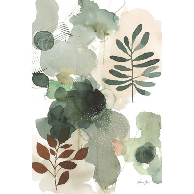 Sage Bliss I by Laura Horn - Wrapped Canvas Print