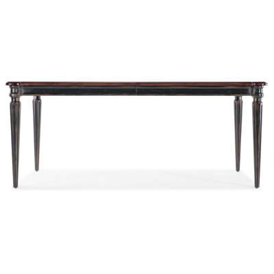 Charleston Rectangle Leg Dining Table w-2-22in Leaves