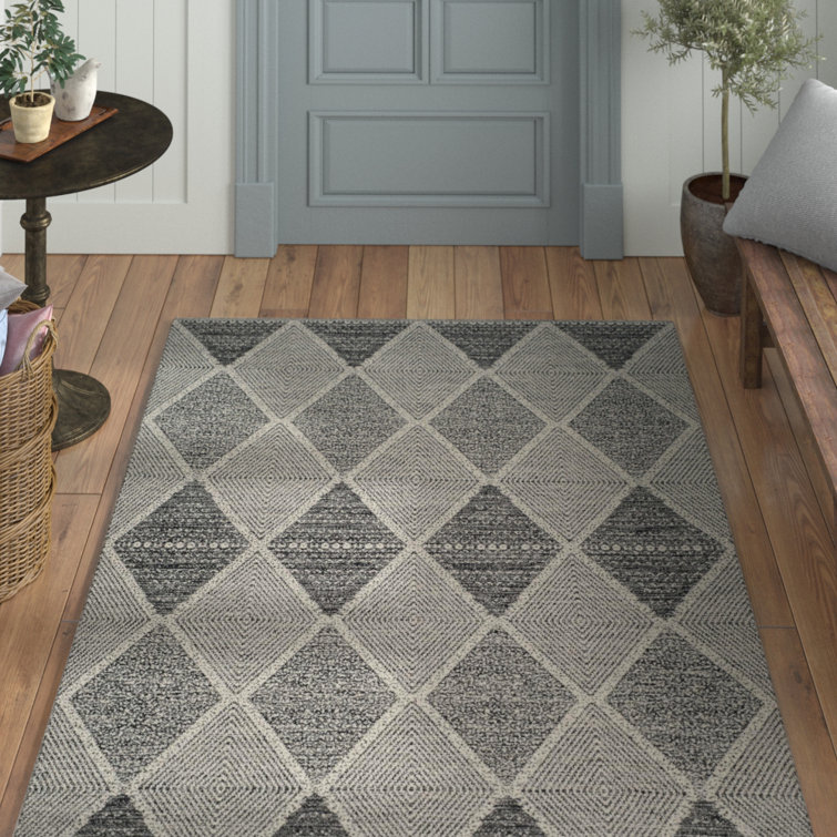 Bester Hand Woven Cotton Geometric Rug
