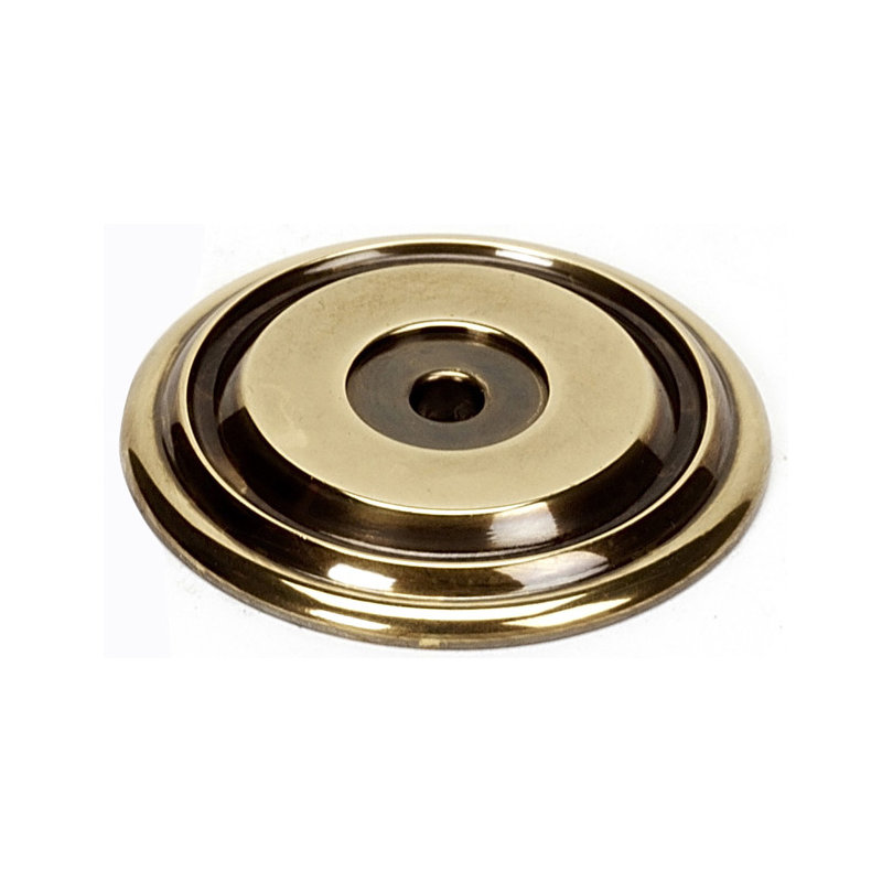 Venetian Brass Rose / Rosette, Polished Antique