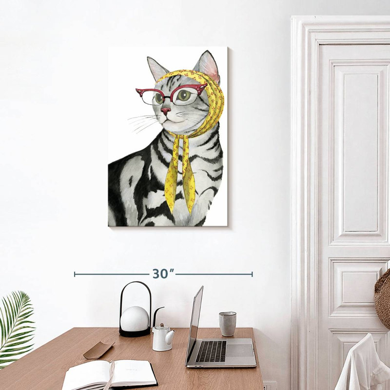 Brampt Cool Cat III, 30" H x 20" W