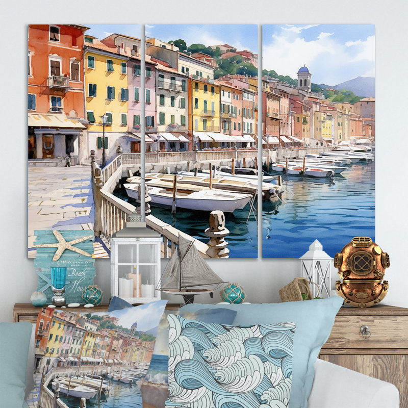 Impression sur toile tendue 3 pièces, H 28 po x l 36 po x P 1 po