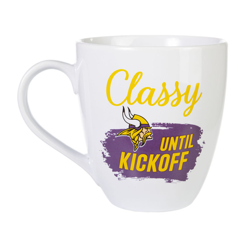 Ensemble de 2 tasses à café NFL, Vikings du Minnesota