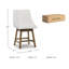 Tabouret de bar Georgetta