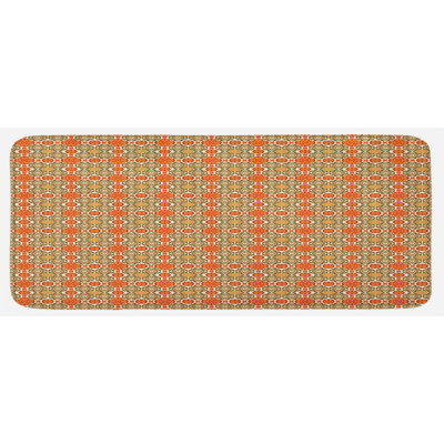 Eclectic Synthetic Kitchen Mat