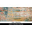 Tapis abstrait bleu sarcelle / orange Harrill-799237400
