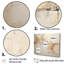 Croix de Christianisme beige de Jessus - art mural abstrait-1431454024-1431454023