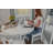 Surfside - X-Back Dining Chair - Set of 2 - Weathered White Finish