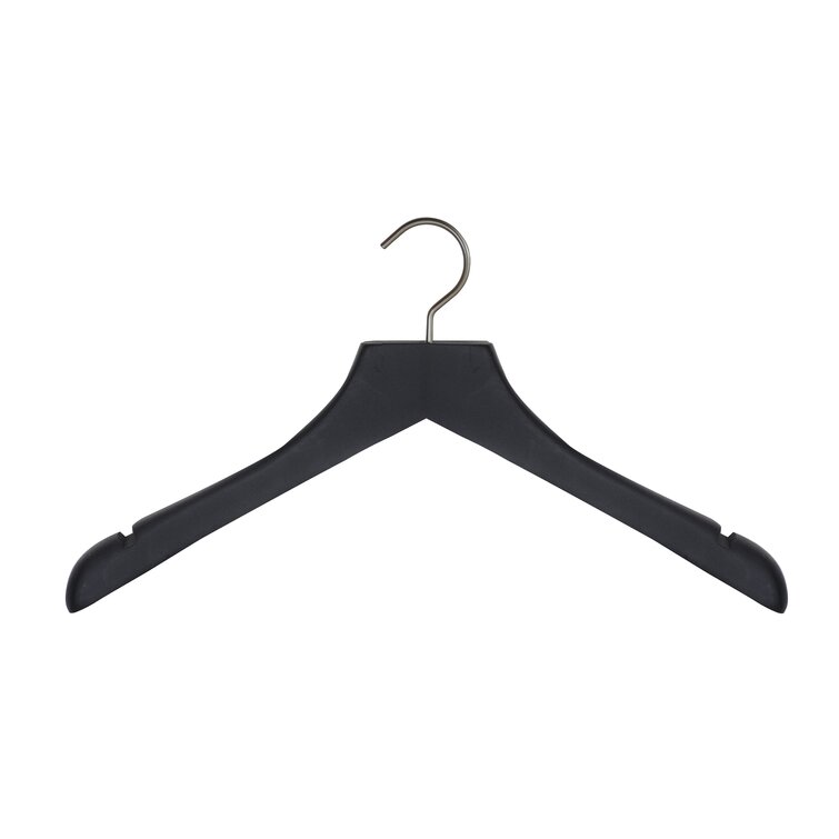 RUBBERIZED BABY HANGER (PACK OF 6) - White