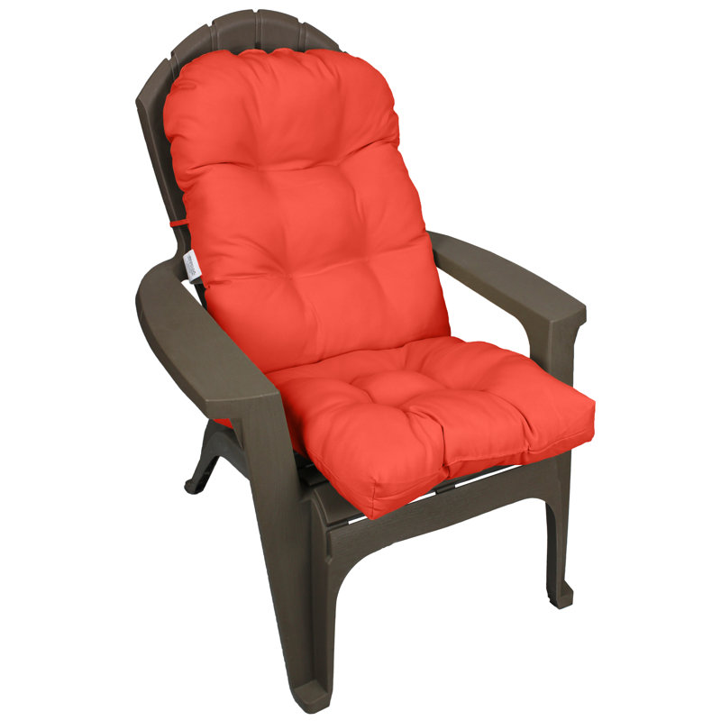 Coussin de siège / de dossier d'intérieur / d'extérieur, Orange foncé