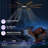 72 Inch 8-Blade Ceiling Fan with LED Light, Silent DC Motor, Remote Control, Modern Style with Wood Grain Blades