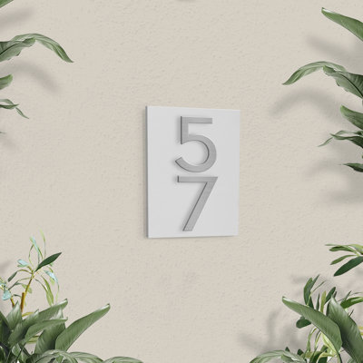 Small Simply Sweet Wall Address Plaque