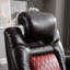 Fauteuil inclinable électrique double en cuir Meagann-881432716