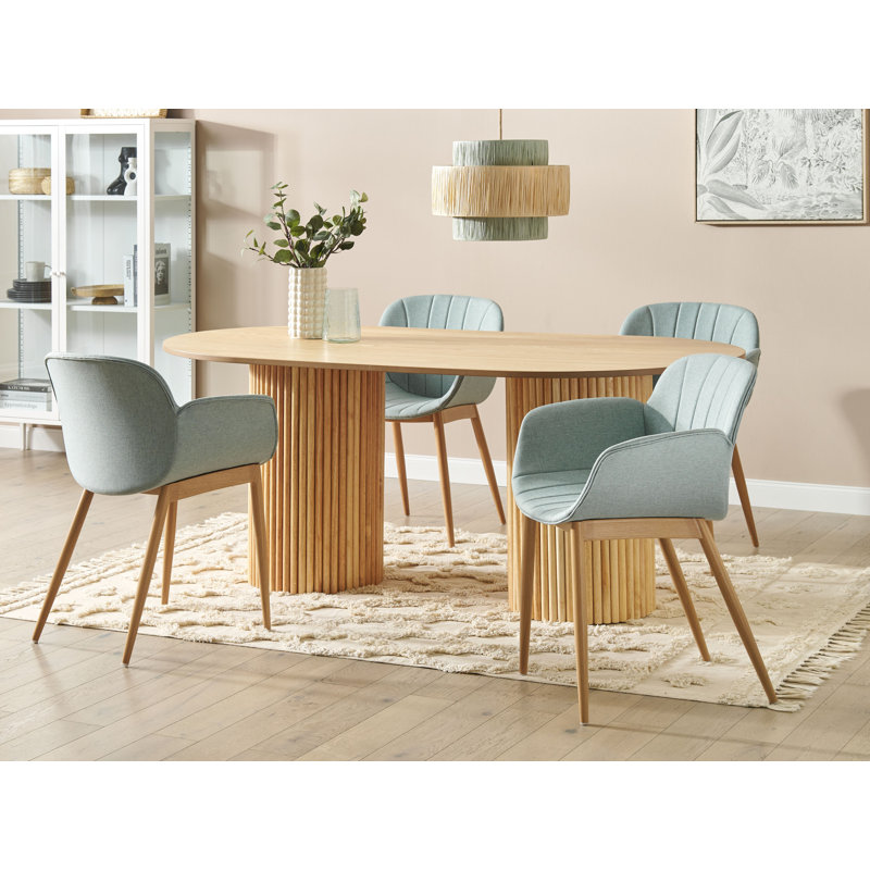 Anary 44 cm H Armchair, Mint Green