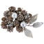 Glittered Berries And Pinecones Christmas Decorations - 6"
