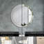 Huldar Glass Flat Wall Mirror