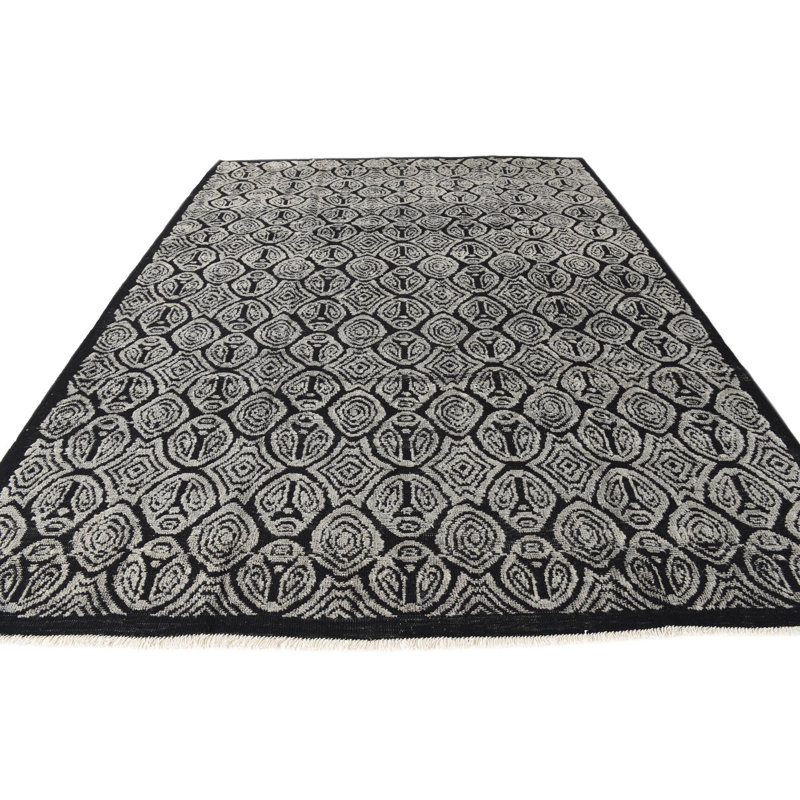Tapis noir 9 x 12 Porcaro