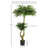 Indoor/Outdoor/Décor Artificial Tree UV Resistant Faux Palm Tree Plant in Pot in Basket in Planter