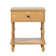 Vivienne Easy Assembly Solid Wood Spindle 1-Drawer Nightstand