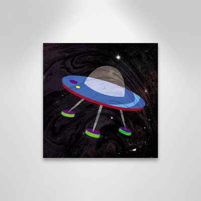 Spaceship Adventure Four Canvas Art