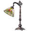 20" High Tiffany Rosebush Bridge Arm Desk Lamp