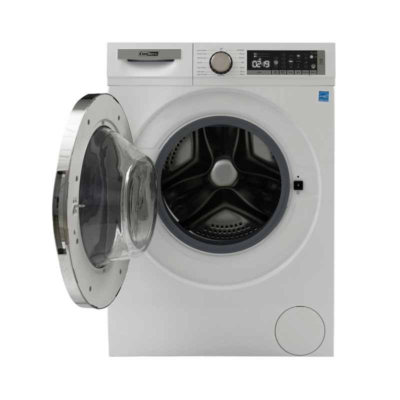 ConServ Washer 2.2cf Autosense 1400 RPM 15 Programs Sanitize LED Display 110V, White