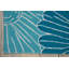 Tapis bleu crocheté à la main Asiha-19767219