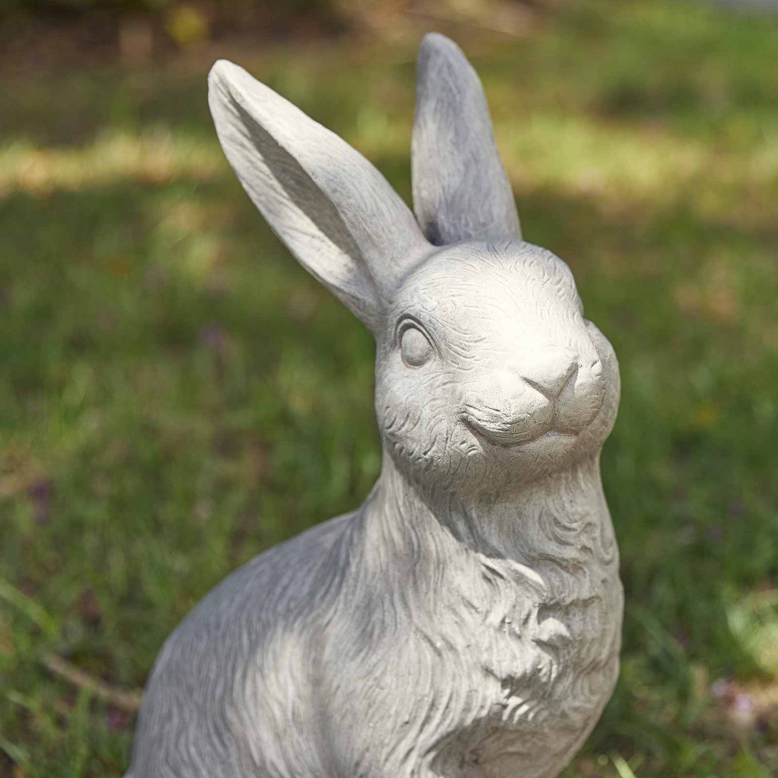 Dietke Sitting Rabbit Garden Statue