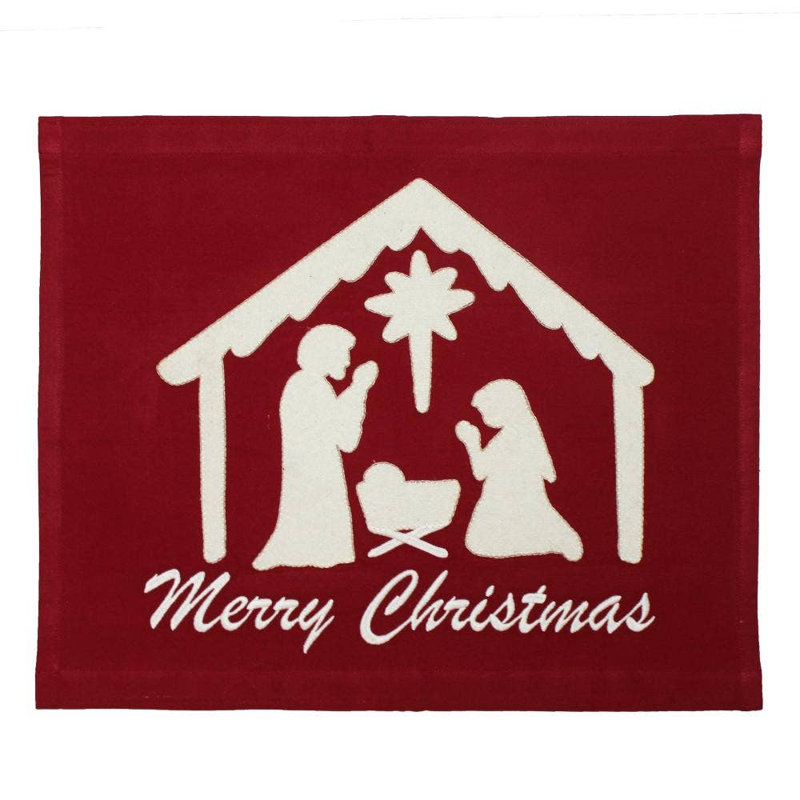 C Nativity Pennant