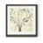 Cadre en papier gris